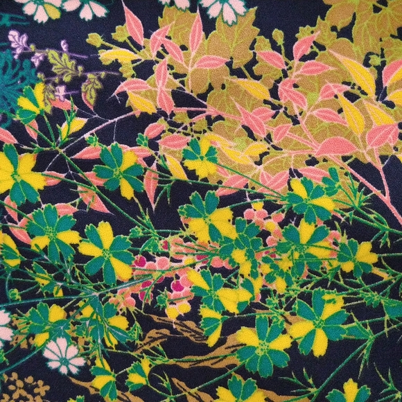 Merina navy and floral dress Sz M - Picture 6 of 7